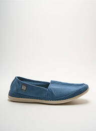 Chaussons/pantoufles bout rond bout rond bleu ROAL homme