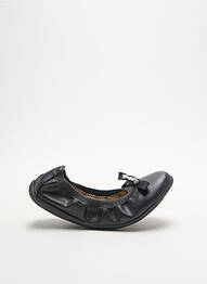 Ballerines matière lisse bout rond noir LES P'TITES BOMBES fille