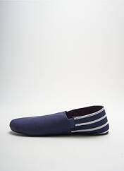 Chaussons/Pantoufles bleu ISOTONER pour homme seconde vue