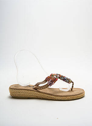 Espadrilles marron TENTATION pour femme