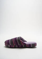 Chaussons/Pantoufles violet ISOTONER pour femme seconde vue