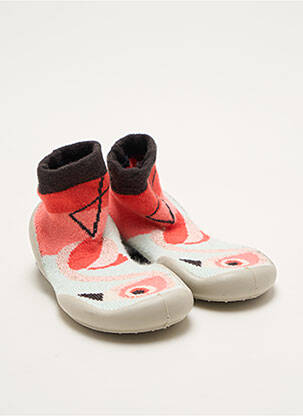 Chaussons/pantoufles bout rond bout rond rose COLLEGIEN fille