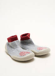 Chaussons/Pantoufles gris COLLEGIEN pour fille seconde vue