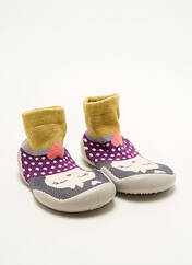 Chaussons/Pantoufles violet COLLEGIEN pour fille seconde vue