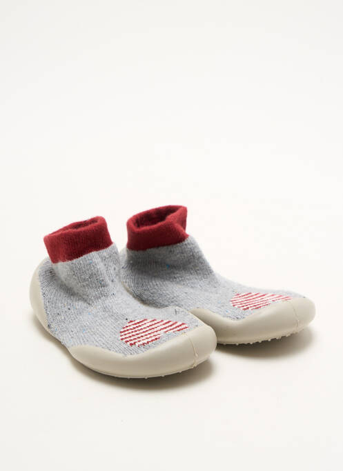 Chaussons/Pantoufles gris COLLEGIEN pour fille