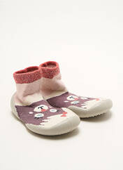 Chaussons/Pantoufles rose COLLEGIEN pour fille seconde vue