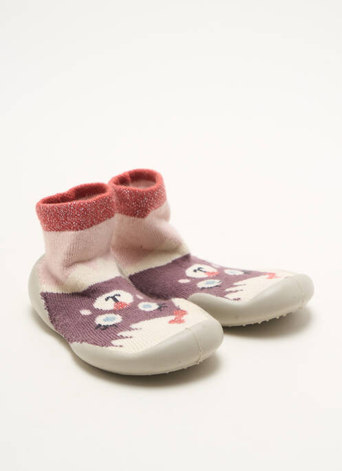 Chaussons/Pantoufles rose COLLEGIEN pour fille