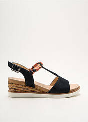 Sandales/Nu pieds noir FUGITIVE BY FRANCESCO ROSSI pour femme seconde vue