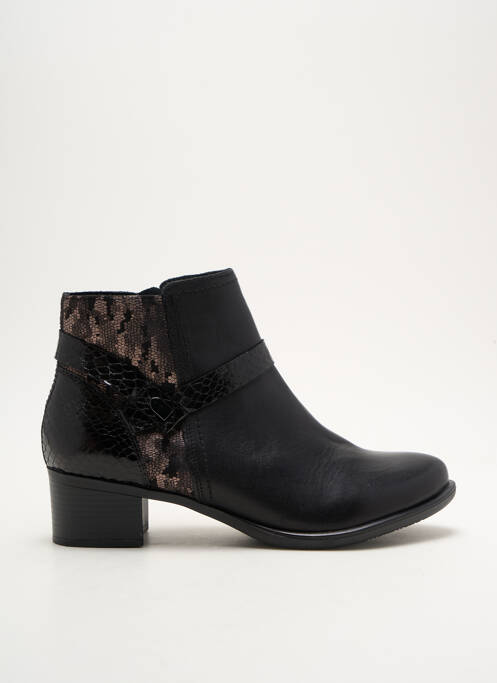 Bottines/Boots noir REMONTE pour femme