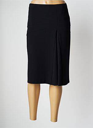 Jupe mi-longue coupe droite noir GARDEUR femme