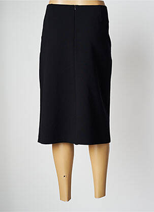 Jupe mi-longue coupe droite noir GARDEUR femme