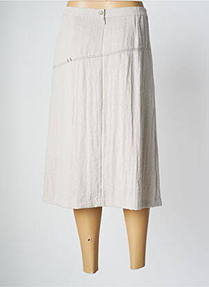 Jupe mi-longue coupe évasée gris PAUPORTÉ femme