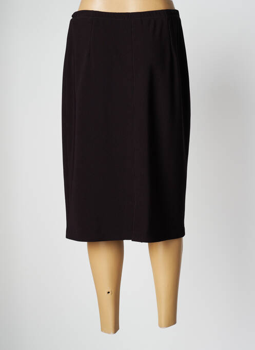 Jupe mi-longue marron CHRISTIAN MARRY pour femme