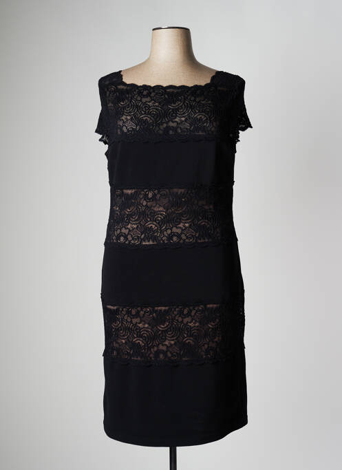 Robe mi-longue noir JOSEPH RIBKOFF pour femme