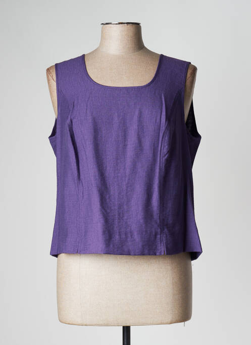 Top violet PAUPORTÉ pour femme