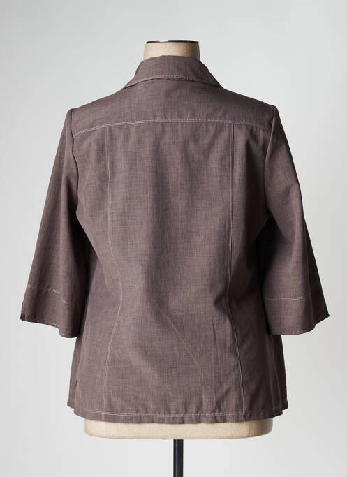 Veste casual marron KARTING pour femme