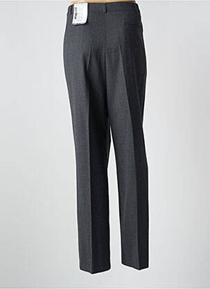 Pantalon droit tissage popeline taille normale gris GARDEUR femme