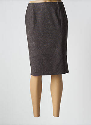 Jupe mi-longue taille normale gris EUGEN KLEIN femme