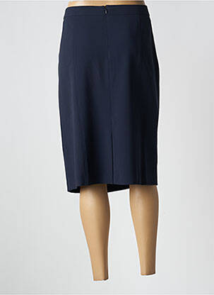 Jupe mi-longue taille normale bleu BASLER femme