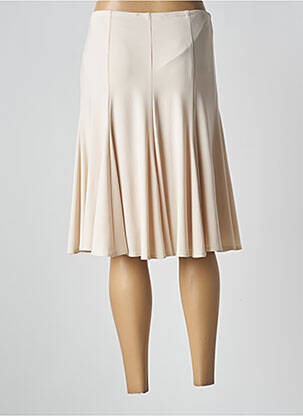 Jupe mi-longue stretch beige JOSEPH RIBKOFF femme