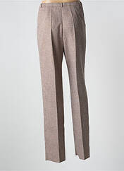 Pantalon droit beige PAUPORTÉ pour femme seconde vue