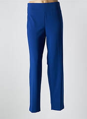 Pantalon droit bleu FRANK LYMAN pour femme seconde vue