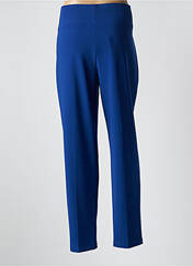 Pantalon droit bleu FRANK LYMAN pour femme seconde vue