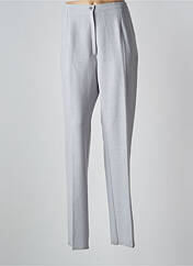 Pantalon droit gris GEVANA pour femme seconde vue