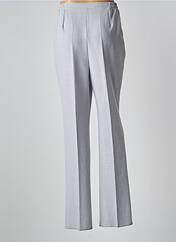 Pantalon droit gris GEVANA pour femme seconde vue