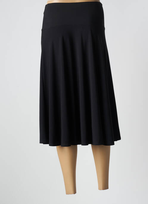 Jupe mi-longue noir SOMMERMANN pour femme