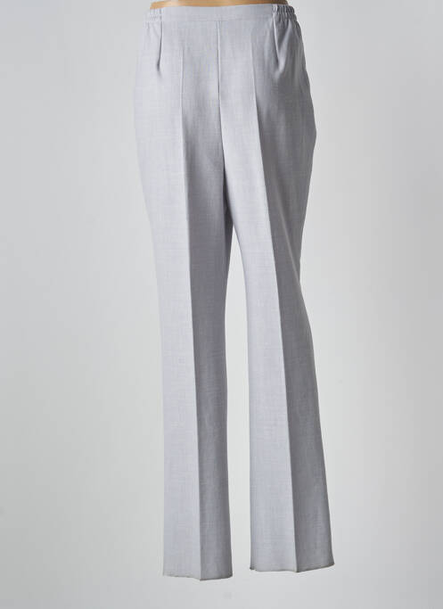 Pantalon droit gris GEVANA pour femme