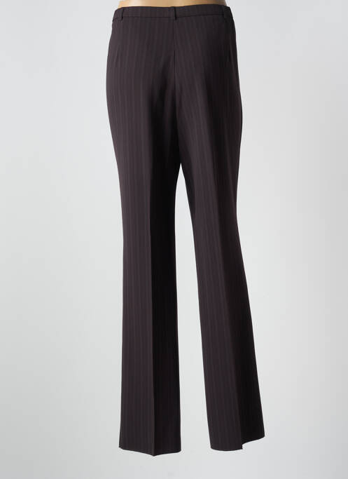 Pantalon droit marron CHRISTIAN MARRY pour femme