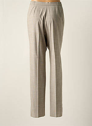 Pantalon droit taille élastique taille normale gris KARTING femme