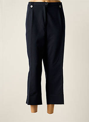 Pantalon 7/8 stretch taille normale bleu KARTING femme