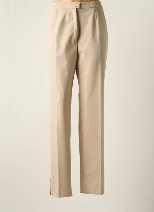 Pantalon droit beige KARTING pour femme