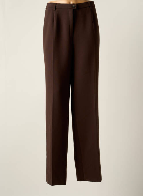 Pantalon droit marron KARTING pour femme