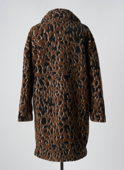 Manteau long marron MINIMUM pour femme