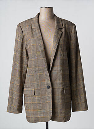 Blazer poches beige GRACE & MILA femme