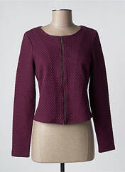 Veste casual violet VILA pour femme seconde vue