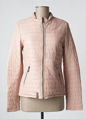 Veste en cuir rose OAKWOOD pour femme seconde vue