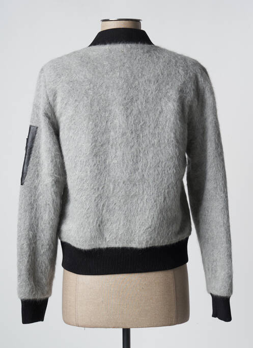 Blouson gris BOMBERS pour femme