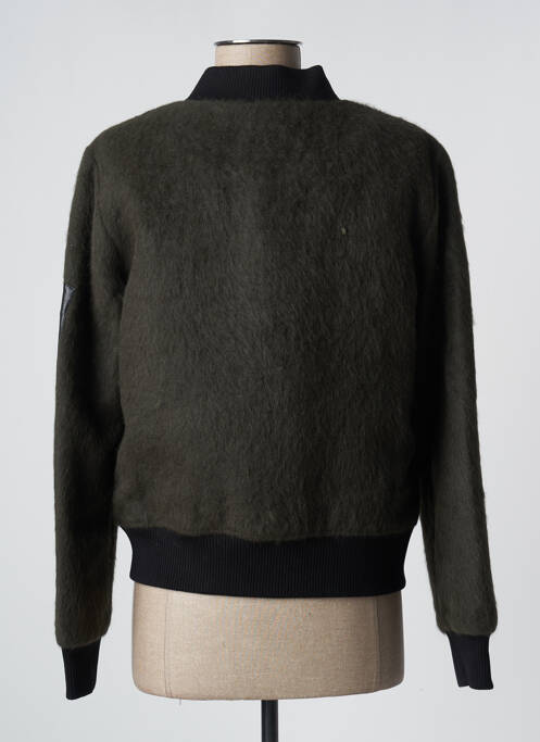 Blouson vert BOMBERS pour femme