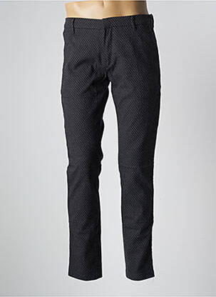 Pantalon chino fermeture zippée sous rabat avec crochet taille normale noir ANTONY MORATO homme