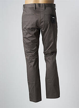 Pantalon chino tissage popeline taille normale gris G STAR homme