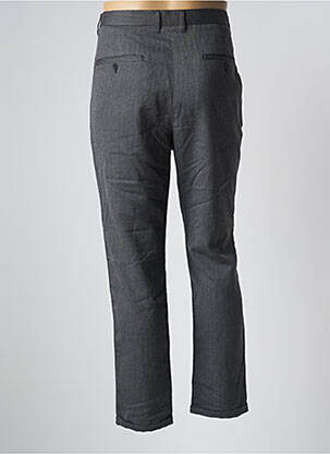 Pantalon chino tissage chiné taille normale gris MINIMUM homme