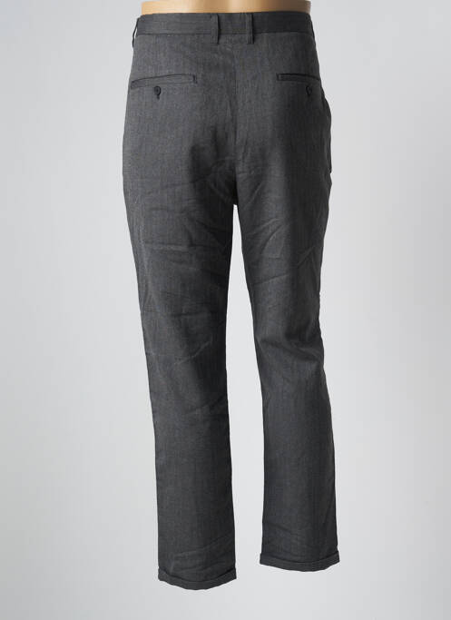 Pantalon chino tissage chiné taille normale gris MINIMUM homme