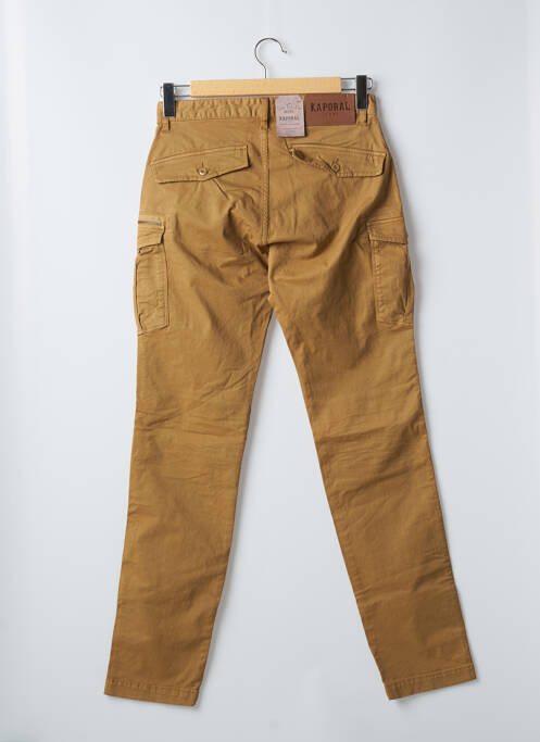 Pantalon cargo slim taille normale marron KAPORAL homme