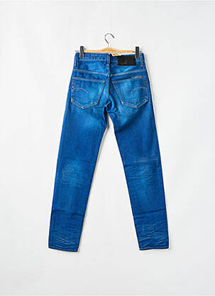Jeans coupe slim fermeture boutonnée sur le devant taille normale bleu G STAR homme