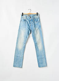 Jeans coupe slim fermeture boutonnée sur le devant taille normale bleu G STAR homme