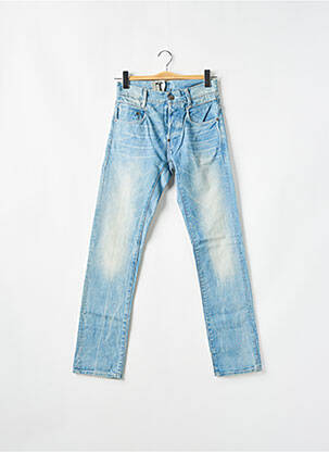 Jeans coupe slim fermeture boutonnée sur le devant taille normale bleu G STAR homme